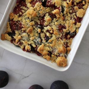 crumble aux figues
