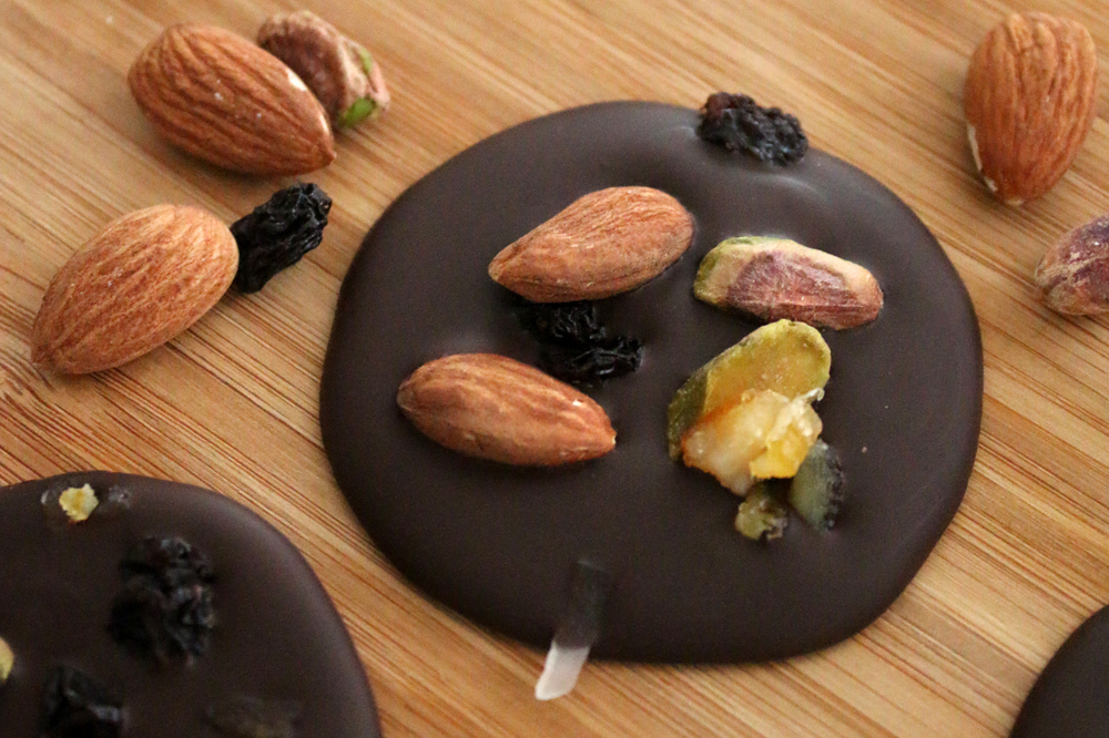 recette mendiants chocolat