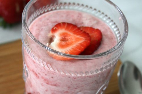 recette mousse fraise