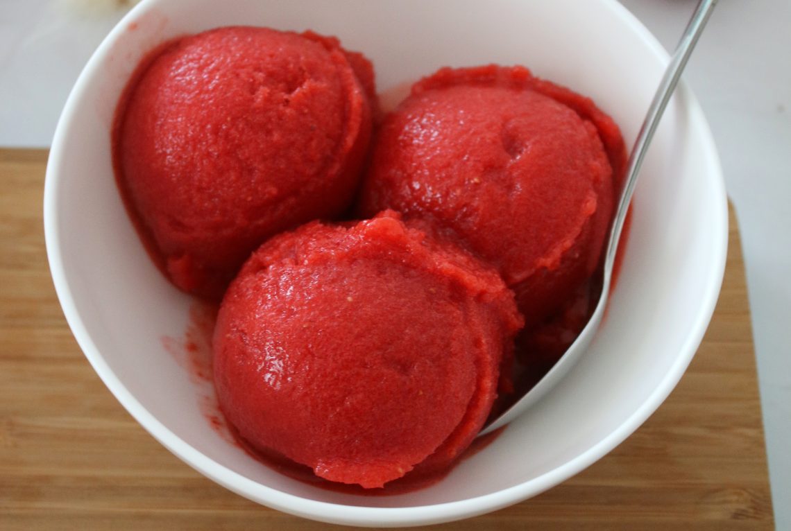 sorbet fraise thermomix