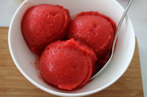 sorbet fraise thermomix