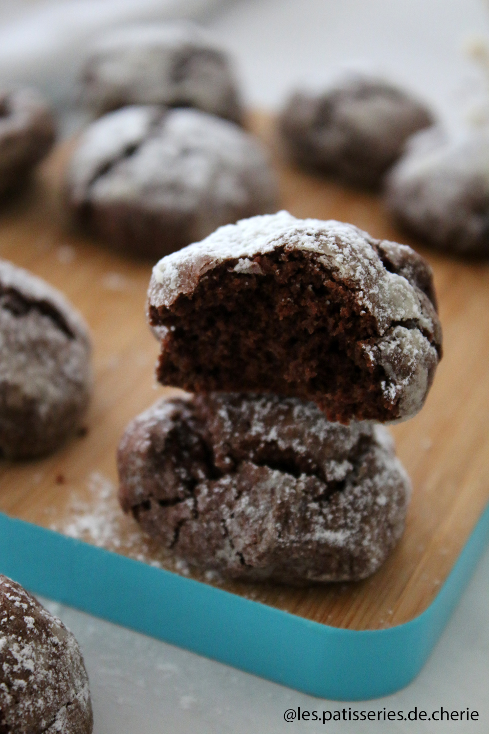 recette crinkles chocolat