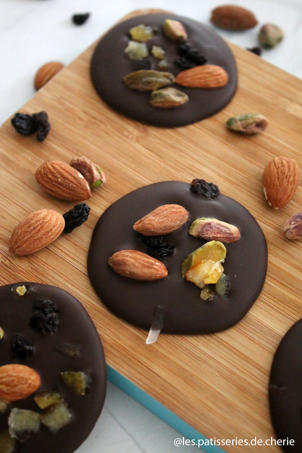 mendiants au chocolat