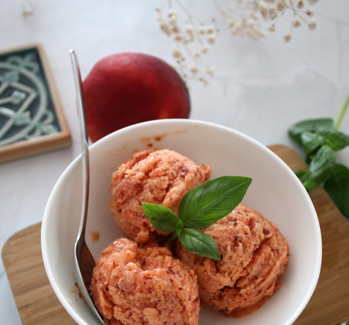 recette sorbet nectarines