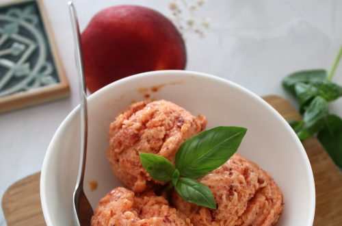 recette sorbet nectarines