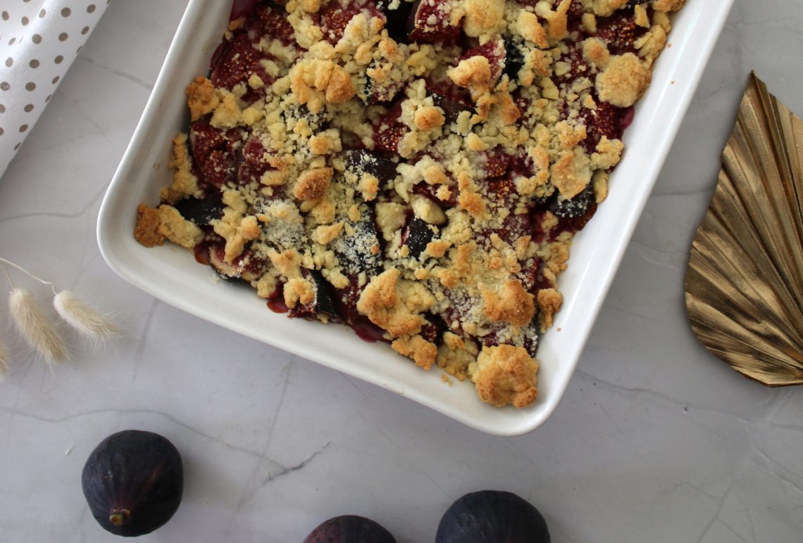 crumble aux figues