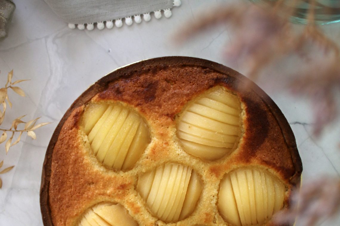 tarte amandine aux poires